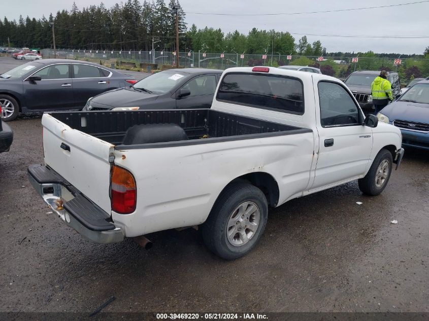 1999 Toyota Tacoma VIN: 4TANL42N8XZ533650 Lot: 39469220