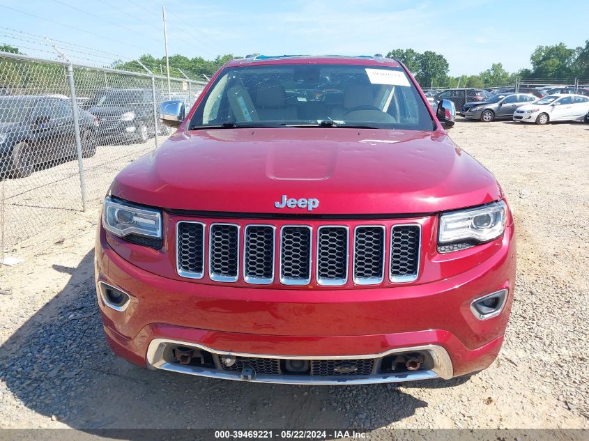 2014 Jeep Grand Cherokee Overland VIN: 1C4RJFCG1EC459804 Lot: 39469221