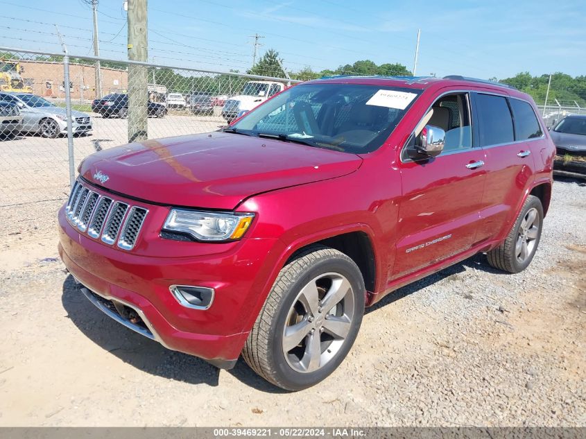 2014 Jeep Grand Cherokee Overland VIN: 1C4RJFCG1EC459804 Lot: 39469221