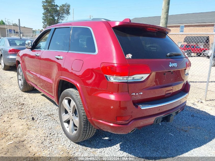 2014 Jeep Grand Cherokee Overland VIN: 1C4RJFCG1EC459804 Lot: 39469221