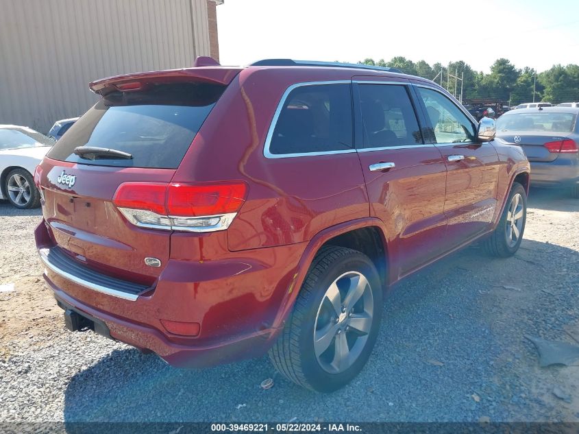 2014 Jeep Grand Cherokee Overland VIN: 1C4RJFCG1EC459804 Lot: 39469221