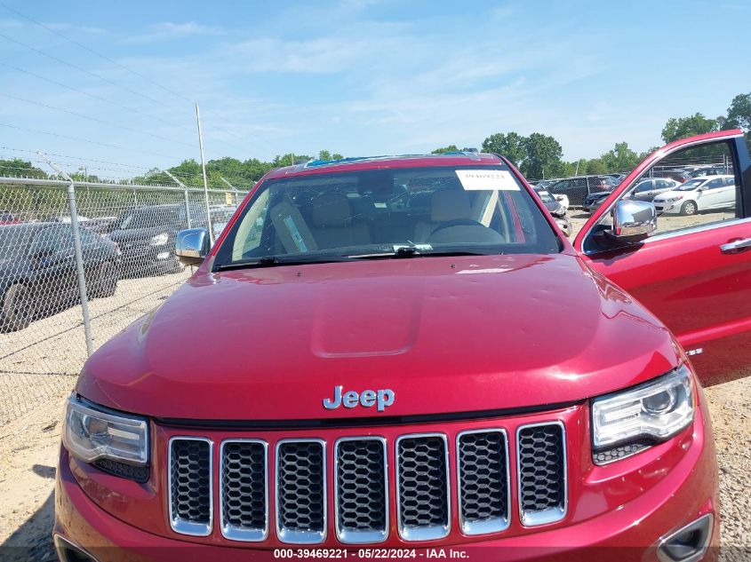 2014 Jeep Grand Cherokee Overland VIN: 1C4RJFCG1EC459804 Lot: 39469221