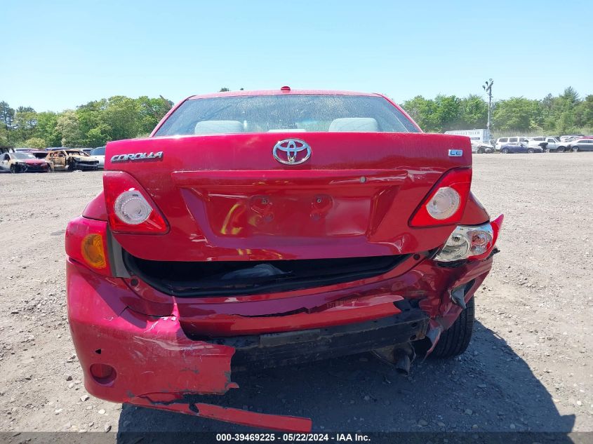 2010 Toyota Corolla Le VIN: 2T1BU4EE4AC336122 Lot: 39469225