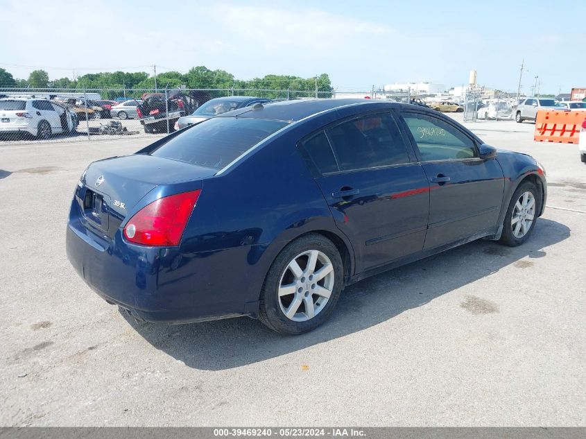 2004 Nissan Maxima 3.5 Sl VIN: 1N4BA41E44C925365 Lot: 39469240