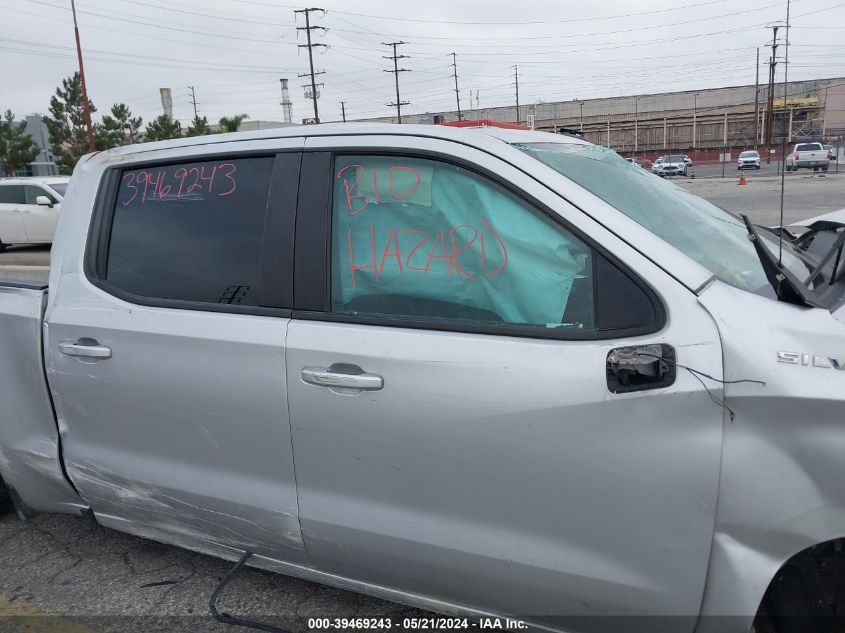 2021 Chevrolet Silverado 1500 2Wd Short Bed Lt VIN: 3GCPWCED5MG244545 Lot: 39469243