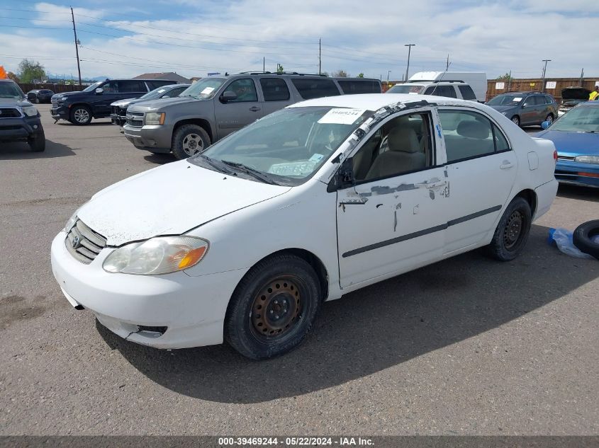 2004 Toyota Corolla Ce VIN: 1NXBR32E54Z213111 Lot: 39469244