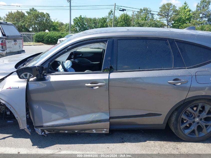 2022 Acura Mdx A-Spec Package VIN: 5J8YE1H01NL033451 Lot: 39469255