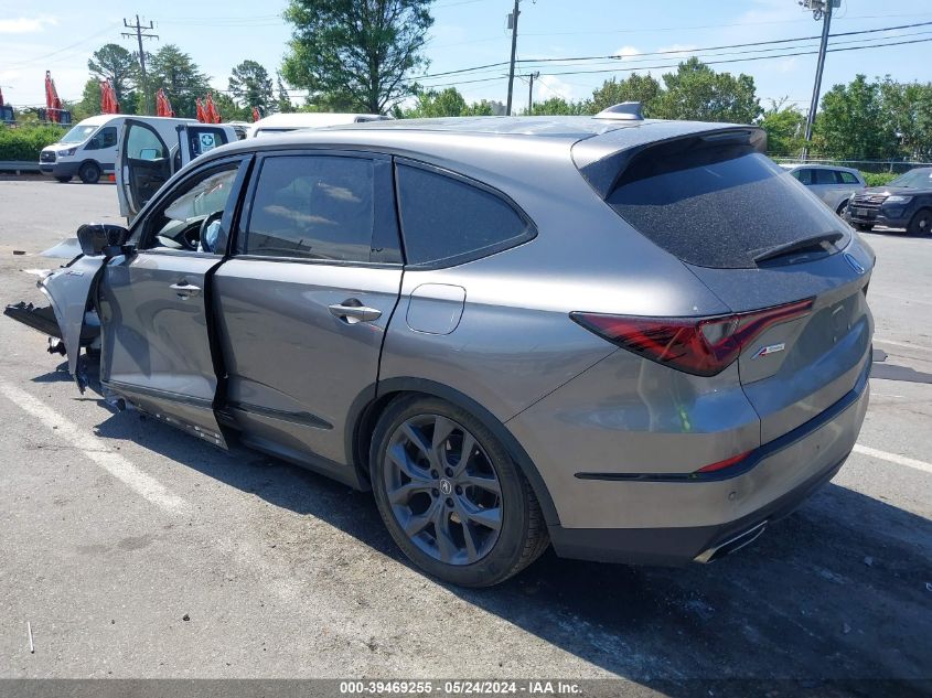 2022 Acura Mdx A-Spec Package VIN: 5J8YE1H01NL033451 Lot: 39469255