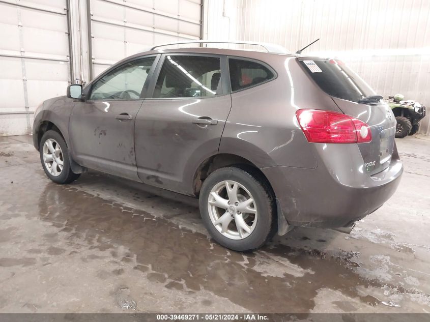 2008 Nissan Rogue Sl VIN: JN8AS58V68W145181 Lot: 39469271