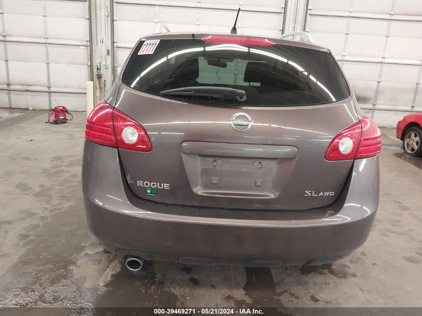 2008 Nissan Rogue Sl VIN: JN8AS58V68W145181 Lot: 39469271