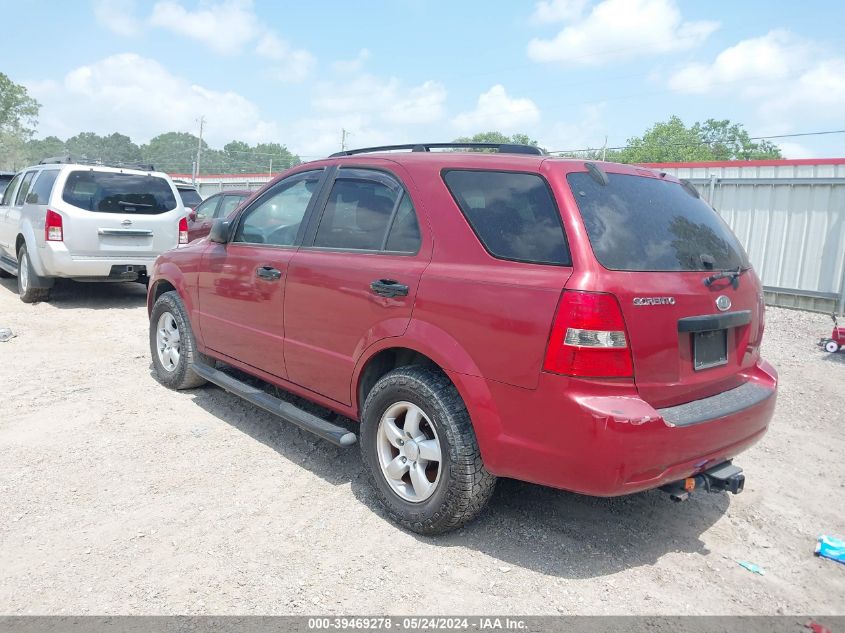 2009 Kia Sorento Lx VIN: KNDJD735895882463 Lot: 39469278