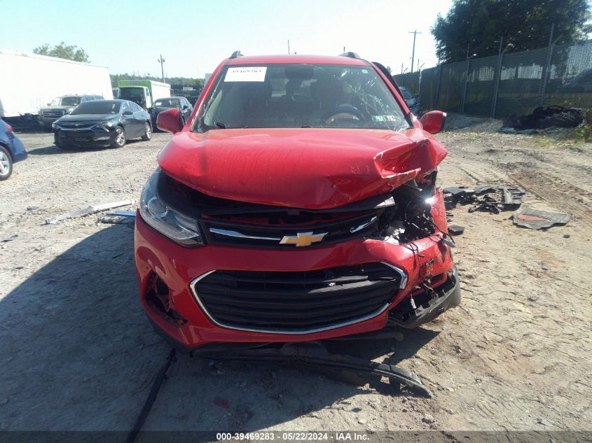 2018 Chevrolet Trax Lt VIN: 3GNCJLSB3JL200215 Lot: 39469283