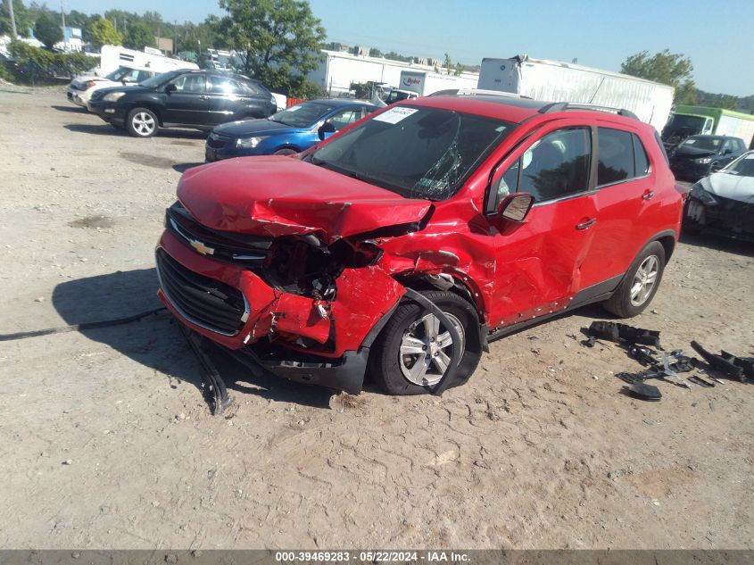 2018 Chevrolet Trax Lt VIN: 3GNCJLSB3JL200215 Lot: 39469283