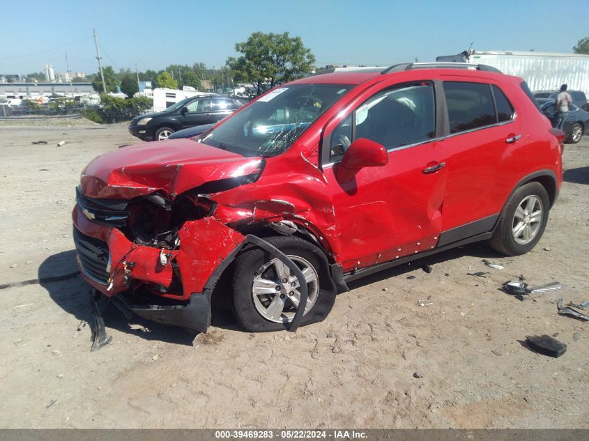 2018 Chevrolet Trax Lt VIN: 3GNCJLSB3JL200215 Lot: 39469283