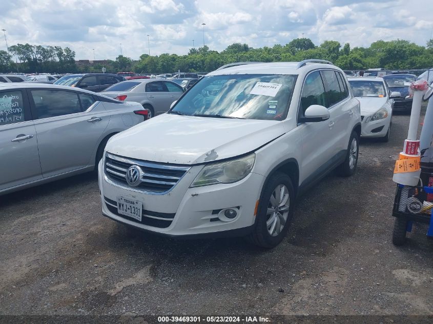 2011 Volkswagen Tiguan Se VIN: WVGAV7AX6BW547165 Lot: 39469301