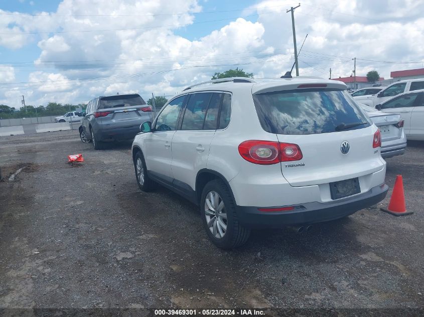 2011 Volkswagen Tiguan Se VIN: WVGAV7AX6BW547165 Lot: 39469301