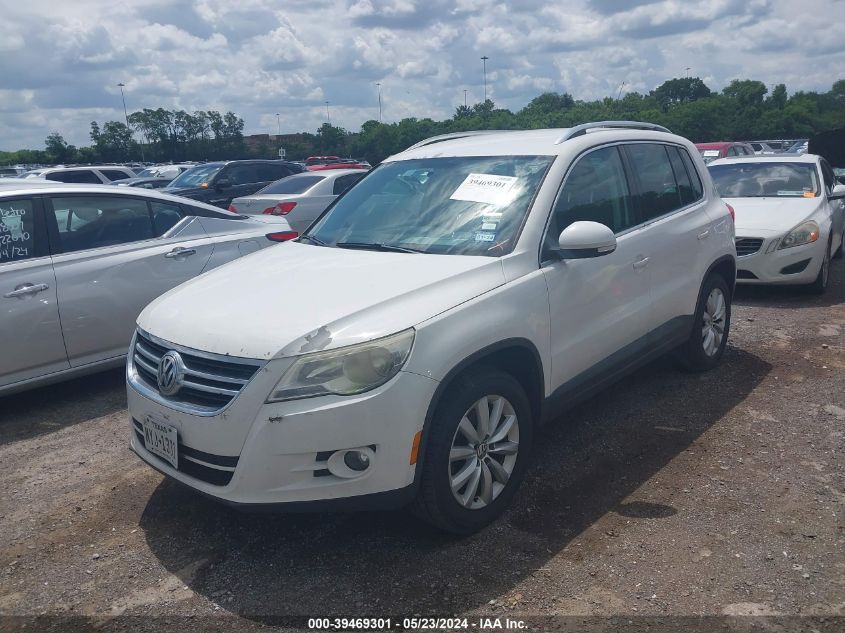 2011 Volkswagen Tiguan Se VIN: WVGAV7AX6BW547165 Lot: 39469301