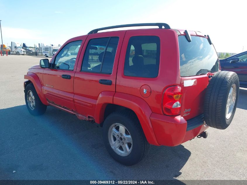 2002 Jeep Liberty Limited Edition VIN: 1J4GL58K12W319619 Lot: 39469312