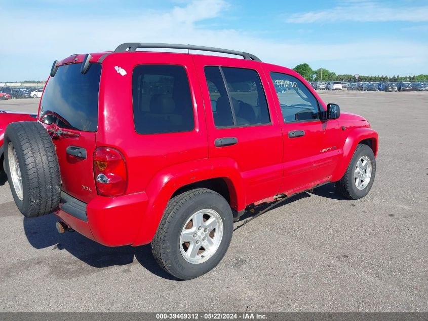 2002 Jeep Liberty Limited Edition VIN: 1J4GL58K12W319619 Lot: 39469312