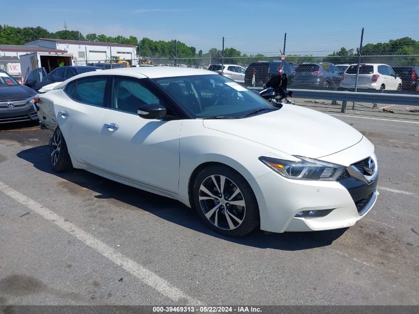 2016 Nissan Maxima 3.5 Sv VIN: 1N4AA6AP2GC904883 Lot: 39469313