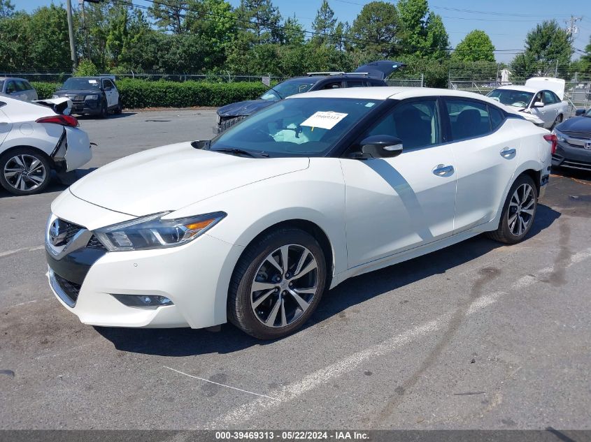 2016 Nissan Maxima 3.5 Sv VIN: 1N4AA6AP2GC904883 Lot: 39469313