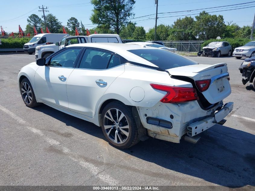 2016 Nissan Maxima 3.5 Sv VIN: 1N4AA6AP2GC904883 Lot: 39469313