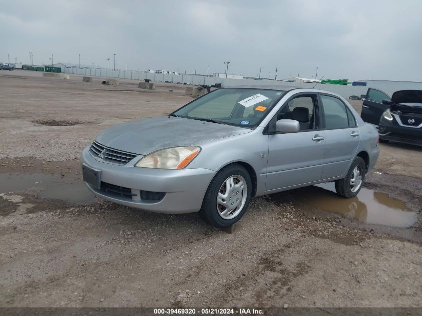 2006 Mitsubishi Lancer Es/Se VIN: JA3AJ26E86U055375 Lot: 39469320