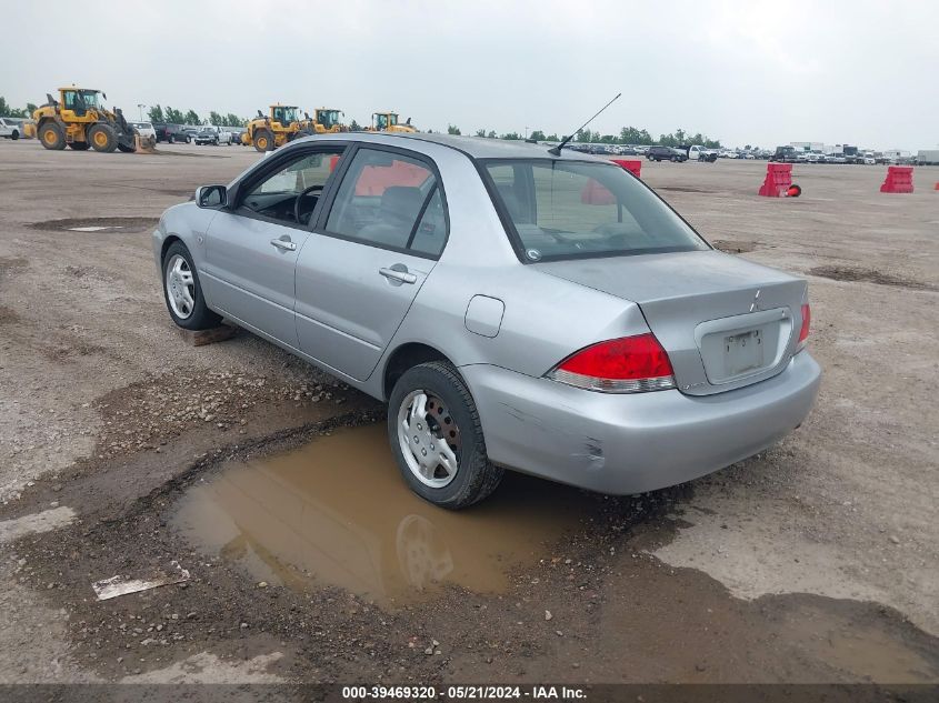 2006 Mitsubishi Lancer Es/Se VIN: JA3AJ26E86U055375 Lot: 39469320