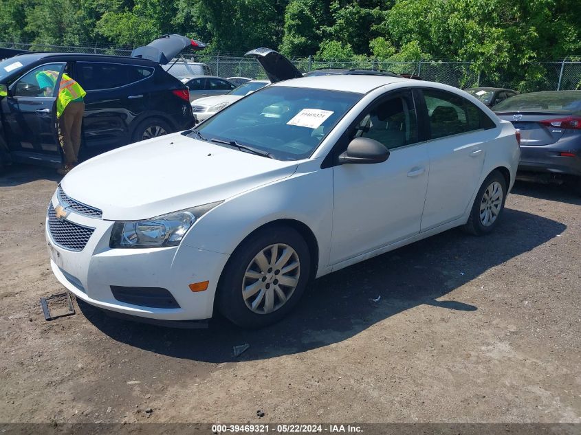 2011 Chevrolet Cruze Ls VIN: 1G1PC5SH1B7274896 Lot: 39469321