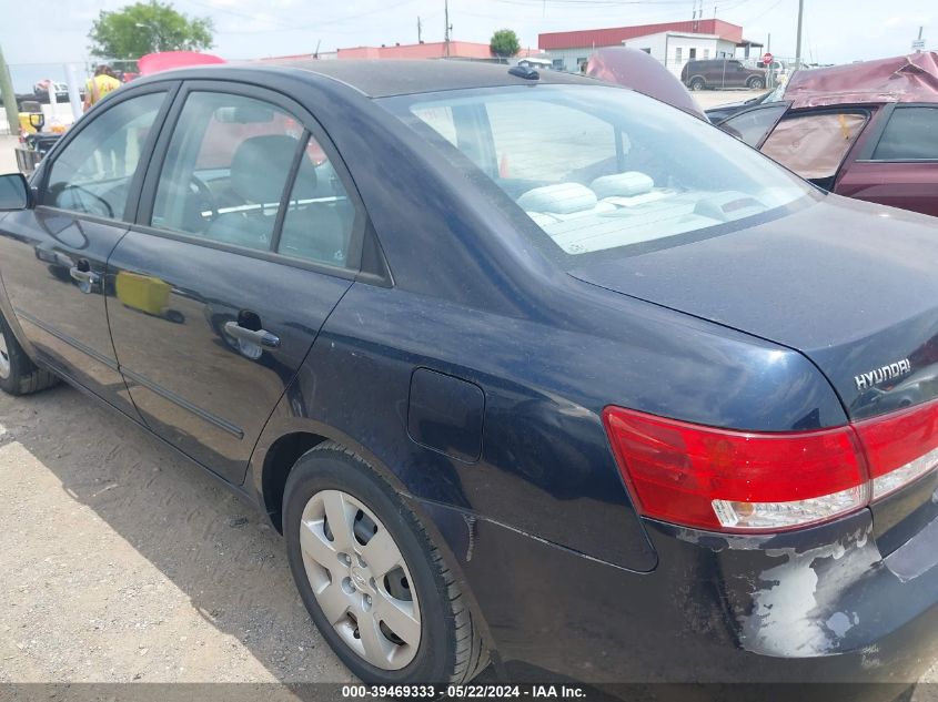 2008 Hyundai Sonata Gls VIN: 5NPET46CX8H390822 Lot: 39469333