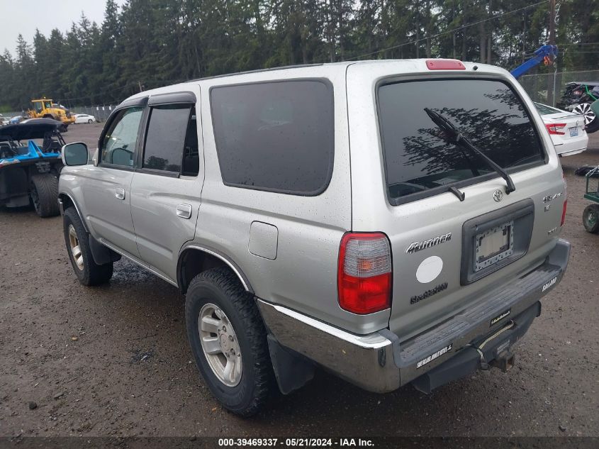 2000 Toyota 4Runner Sr5 V6 VIN: JT3HN86R0Y0282875 Lot: 39469337