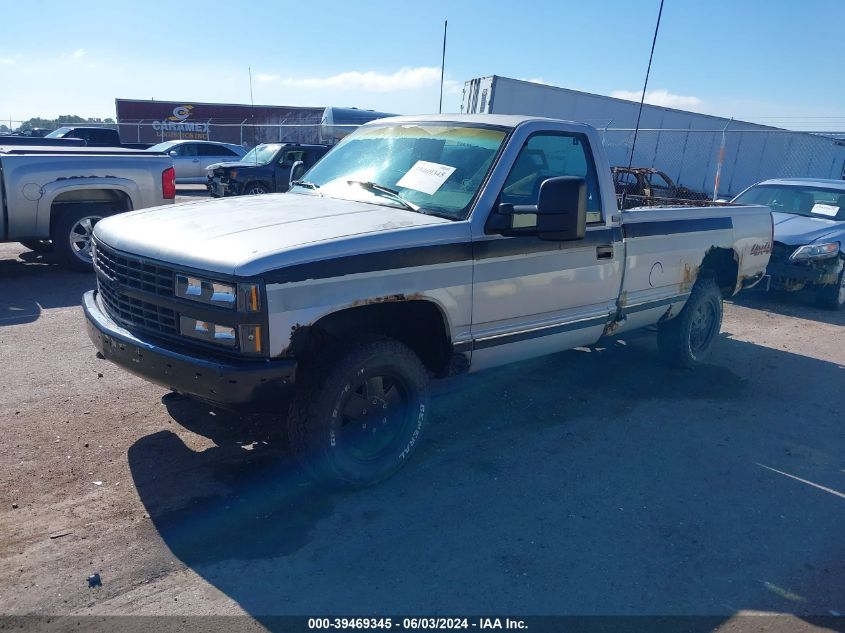 1993 Chevrolet Gmt-400 K1500 VIN: 1GCEK14K2PZ133754 Lot: 39469345