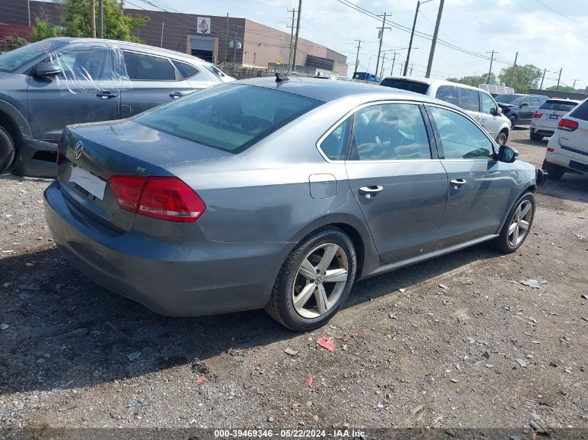 2013 VOLKSWAGEN PASSAT 2.5L SE - 1VWBH7A39DC135966