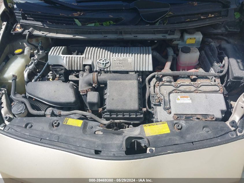 2010 Toyota Prius Ii VIN: JTDKN3DU7A1185491 Lot: 39469380