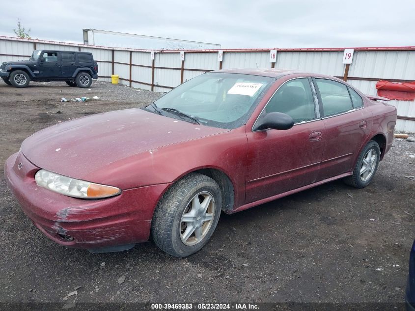 2003 Oldsmobile Alero Gl1 VIN: 1G3NL52F83C128212 Lot: 39469383