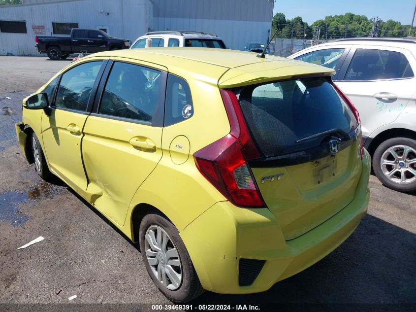 2015 Honda Fit Lx VIN: 3HGGK5H52FM744647 Lot: 39469391