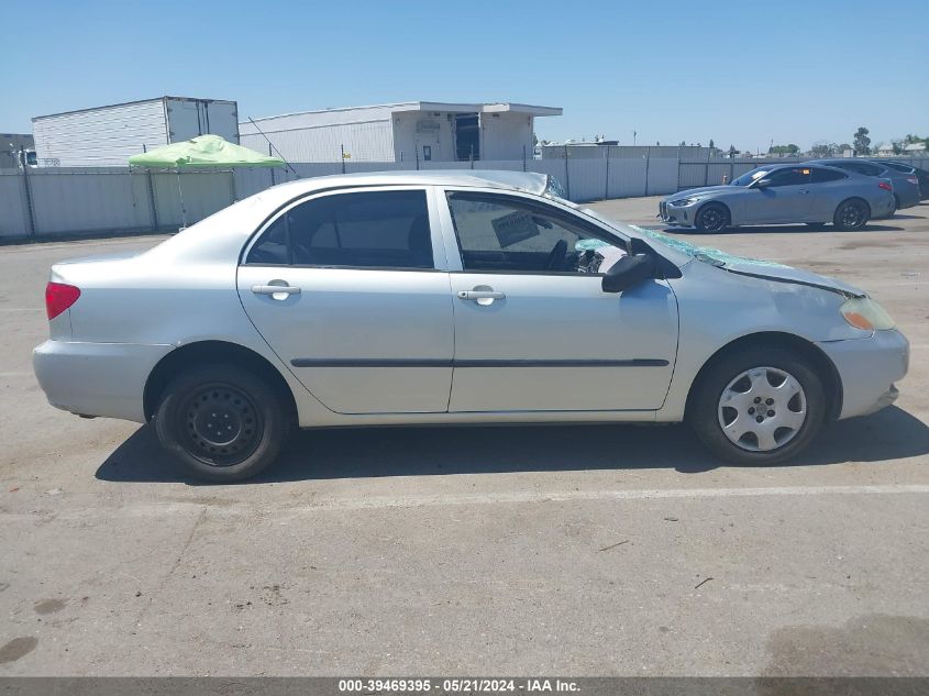 2003 Toyota Corolla Ce VIN: JTDBR32E430036271 Lot: 39469395