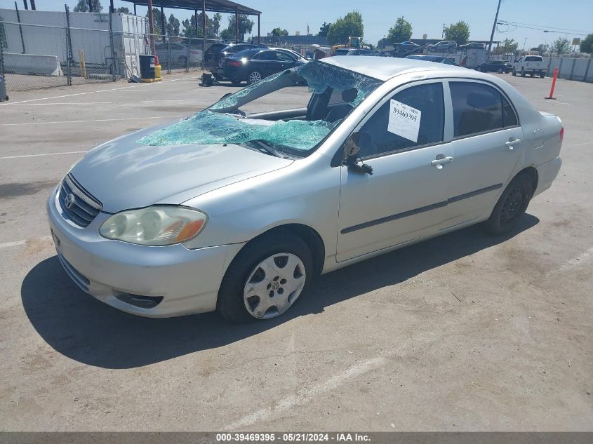 2003 Toyota Corolla Ce VIN: JTDBR32E430036271 Lot: 39469395