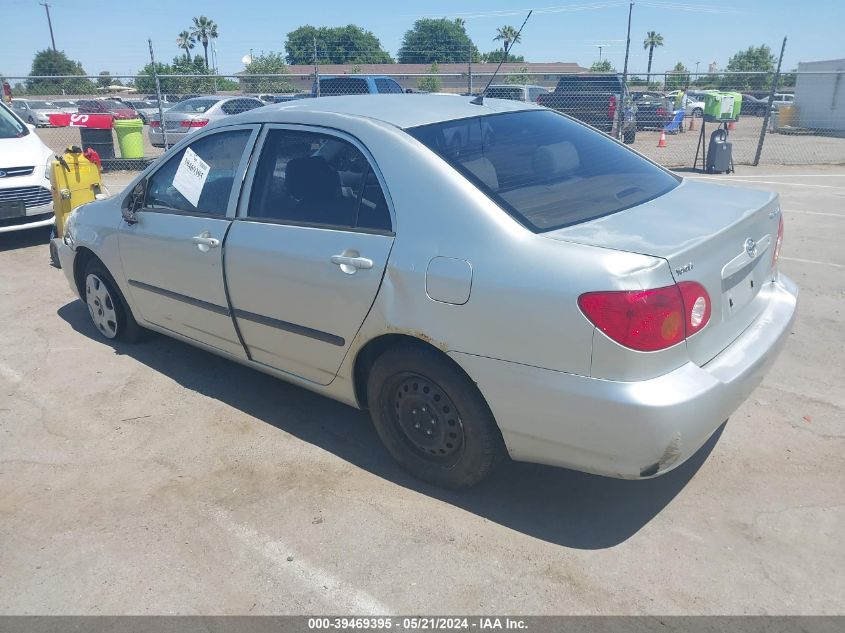 2003 Toyota Corolla Ce VIN: JTDBR32E430036271 Lot: 39469395