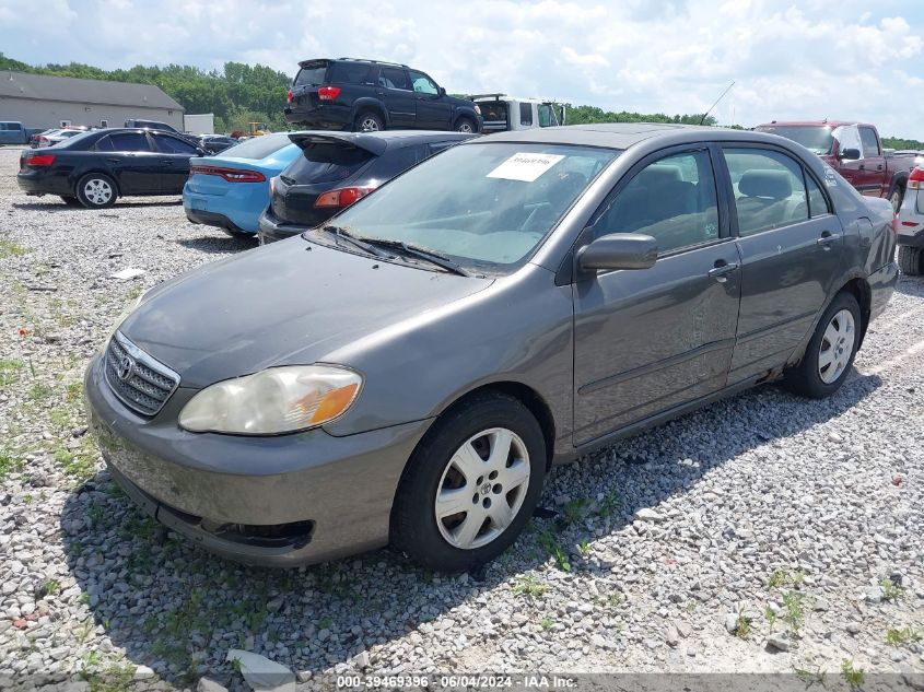 2008 Toyota Corolla Le VIN: 2T1BR32E68C876355 Lot: 39469396