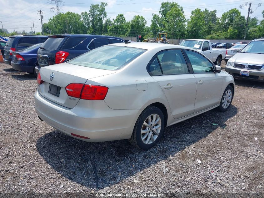 2011 Volkswagen Jetta 2.5L Se VIN: 3VWBZ7AJXBM381075 Lot: 39469400