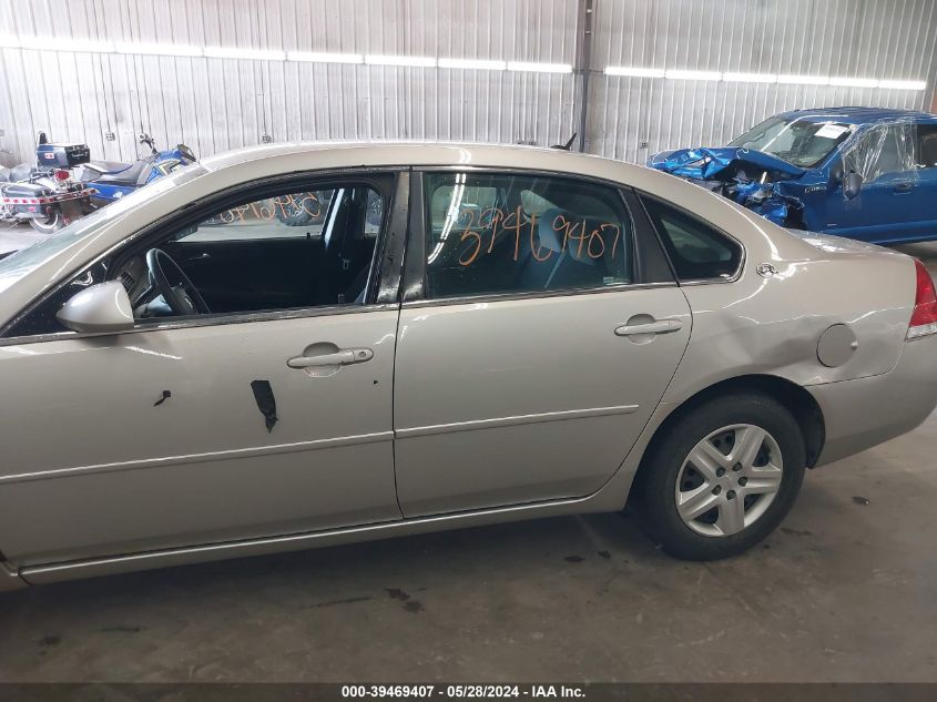 2006 Chevrolet Impala Ls VIN: 2G1WB58K469306827 Lot: 39469407