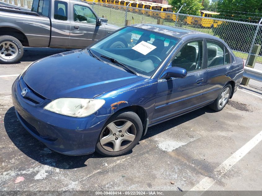 2004 Honda Civic Ex VIN: 2HGES26764H556266 Lot: 39469414