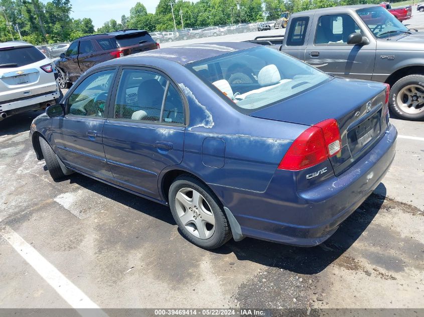 2004 Honda Civic Ex VIN: 2HGES26764H556266 Lot: 39469414