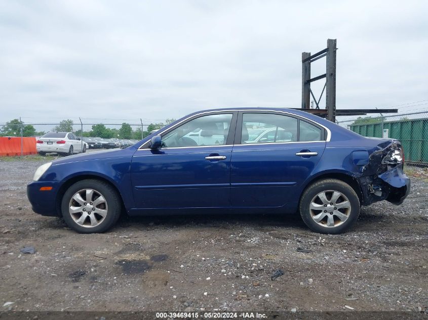 2007 Kia Optima Ex VIN: KNAGE123275101175 Lot: 39469415