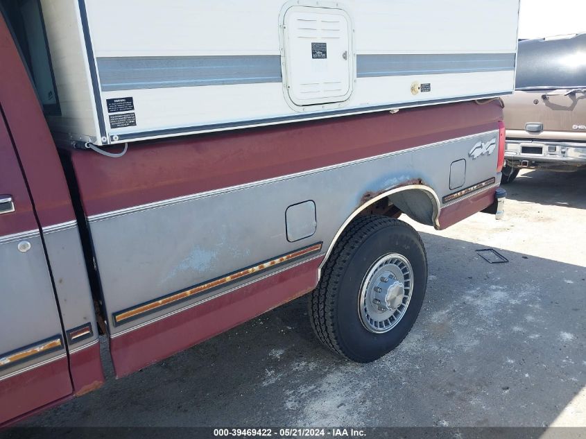 1992 Ford F250 VIN: 2FTHF26H8NCA85454 Lot: 39469422