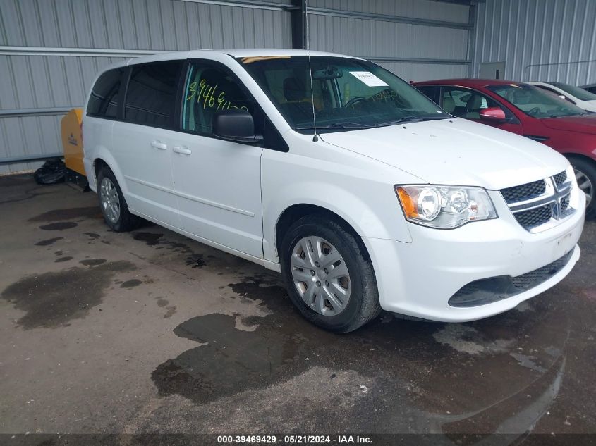 2016 Dodge Grand Caravan Se VIN: 2C4RDGBG3GR140297 Lot: 39469429