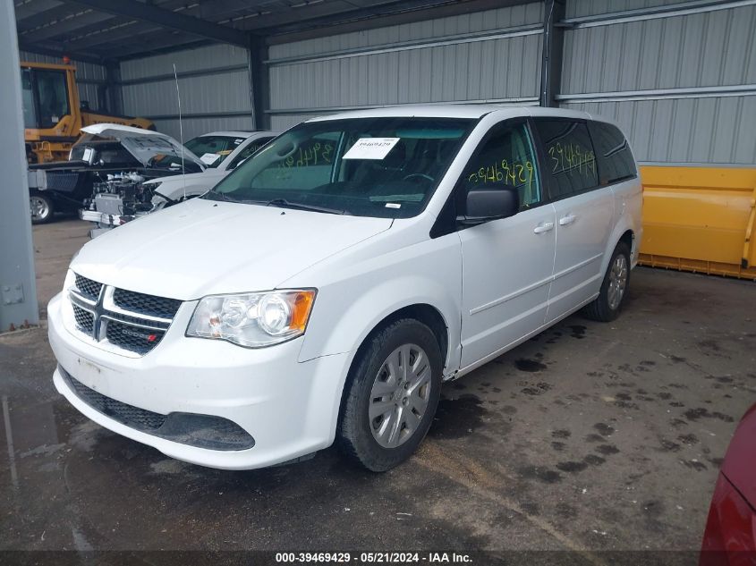 2016 Dodge Grand Caravan Se VIN: 2C4RDGBG3GR140297 Lot: 39469429