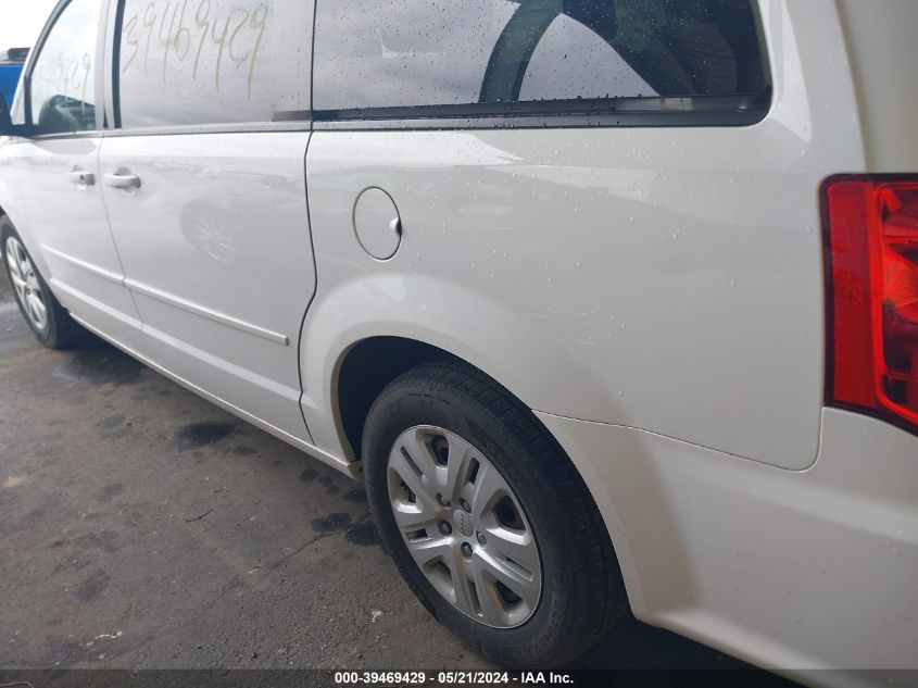 2016 Dodge Grand Caravan Se VIN: 2C4RDGBG3GR140297 Lot: 39469429