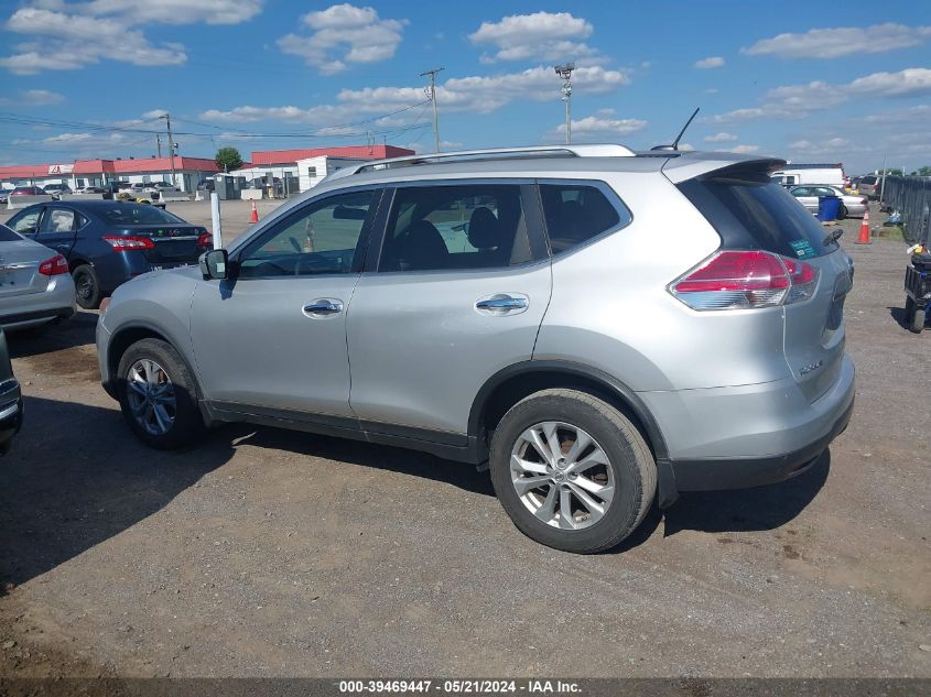 2015 Nissan Rogue Sv VIN: KNMAT2MV7FP571630 Lot: 39469447